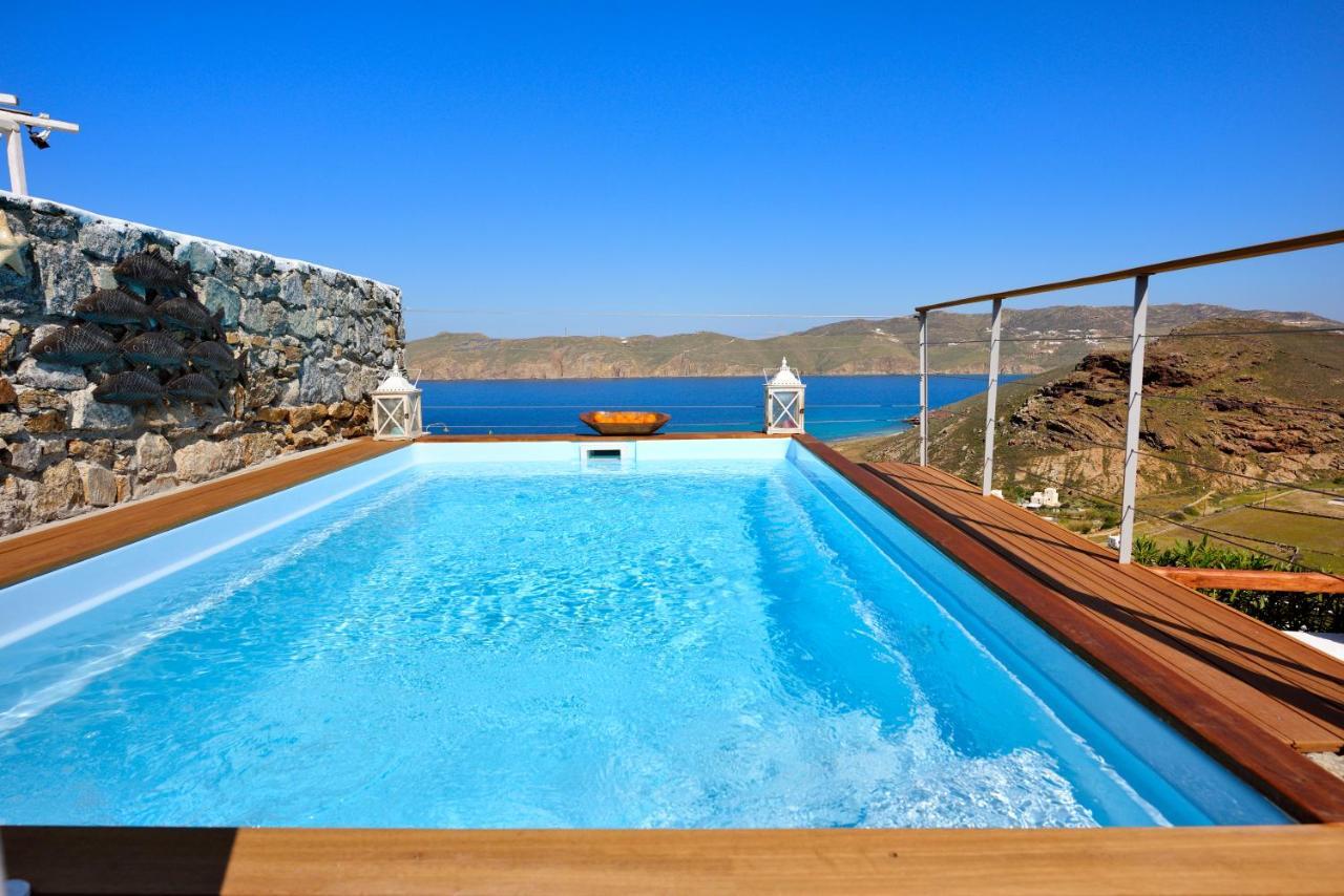 Villa Princess 6 Private With Pool Panormos Beach Exterior foto