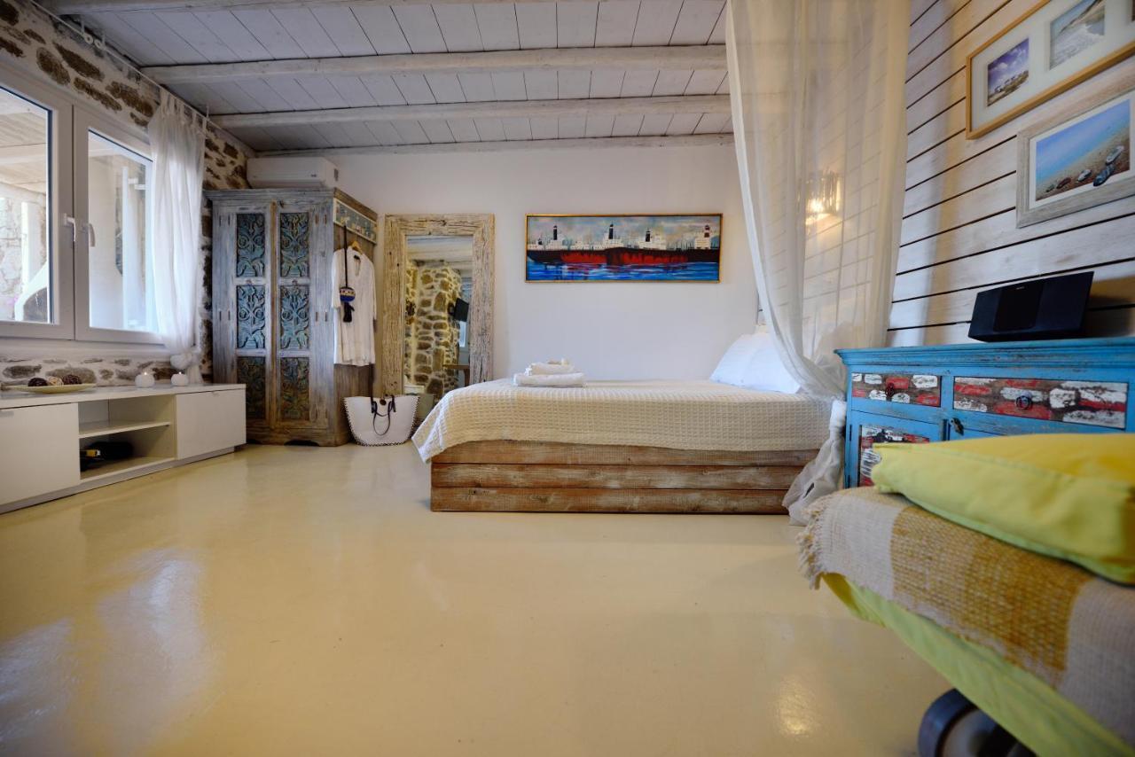Villa Princess 6 Private With Pool Panormos Beach Exterior foto