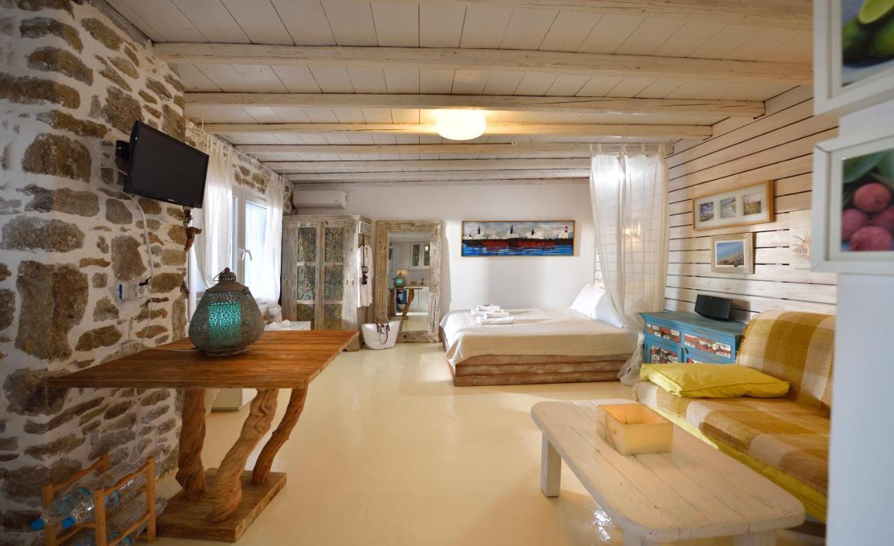 Villa Princess 6 Private With Pool Panormos Beach Exterior foto
