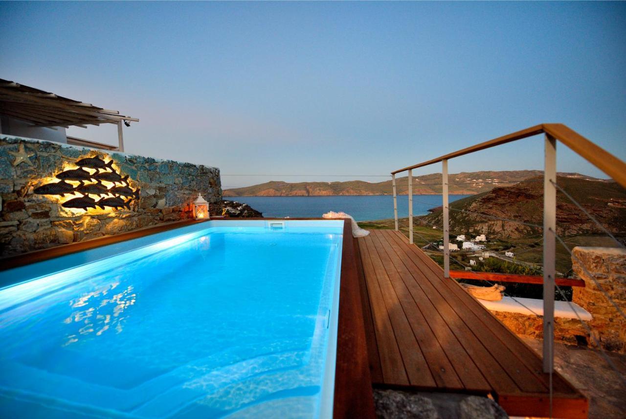 Villa Princess 6 Private With Pool Panormos Beach Exterior foto